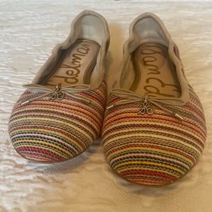 Sam Edelman Multi Striped Flats
